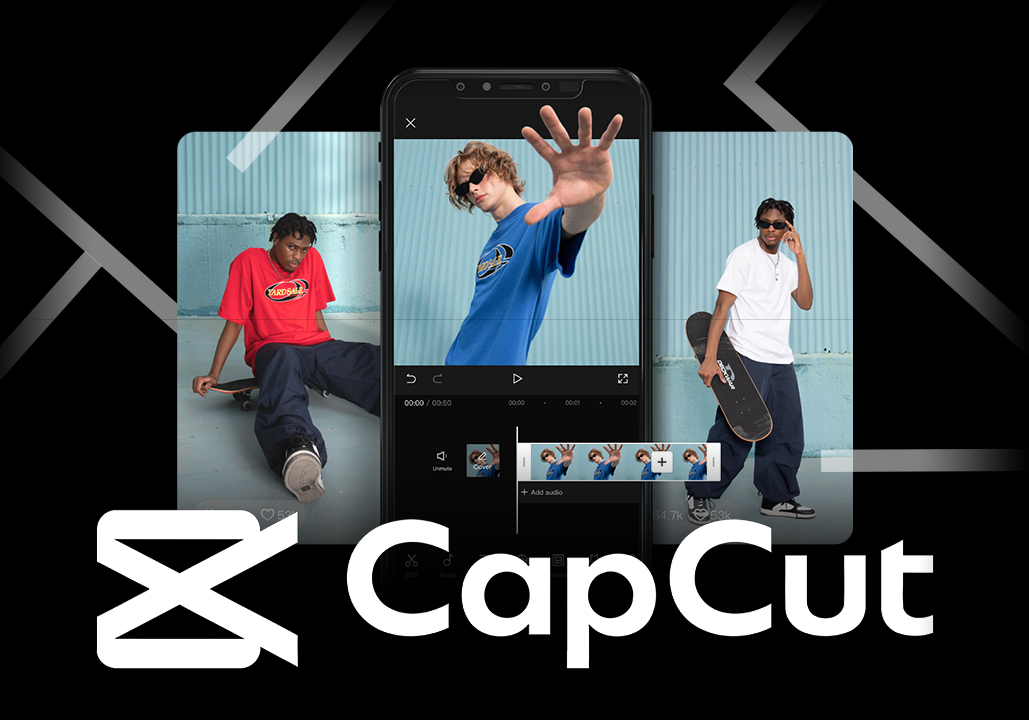 CapCut video editing app on mobile phone